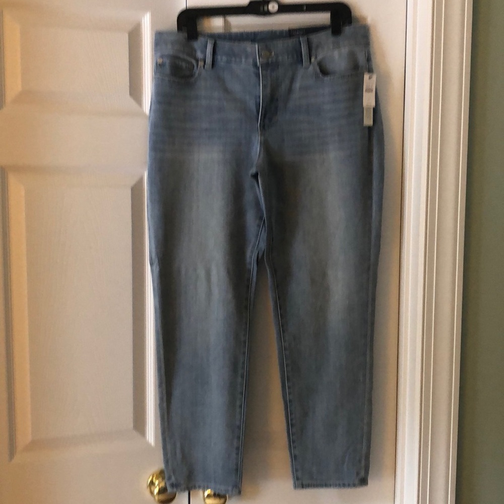 NWT Talbots Girlfriend Size 10 Ankle jeans